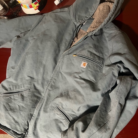 Carhartt Jackets & Blazers - Carhartt Men's Gray Hooded Performance Jacket